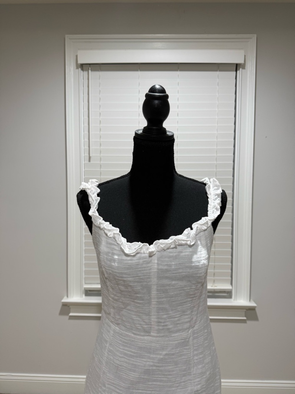 Petal & Pup White Lace-Trim Midi Dress - Picture 2 of 6